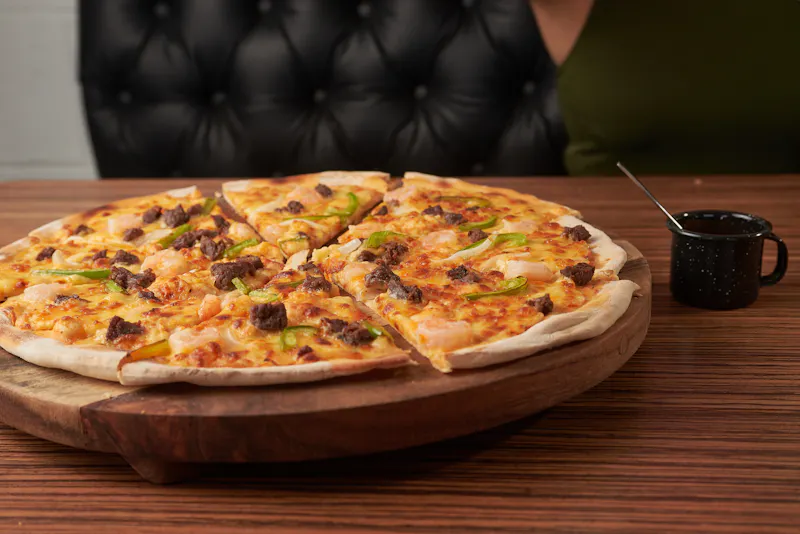 BBQ Chicken Thin Crust Pizza